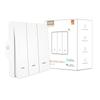MOES NO Neutro No Condensatore Zigbee 3.0 Pulsante a Muro Wireless Interruttore Luce Intelligente Tuya Standard UE UK 1/2/3 Gang