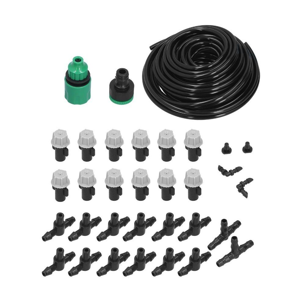 PVC,Plastic Atomizing Nozzle 10m Irrigation System Durable Irrigation Kit  Plant Care 10m / 32.8ft