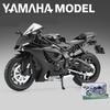1/12 YAMAHA YZF-R1 Alloy Racing Motorcycle Model Diecast Street Sports Motorcycle Model Simulation Sound Light Kids Toys Gift