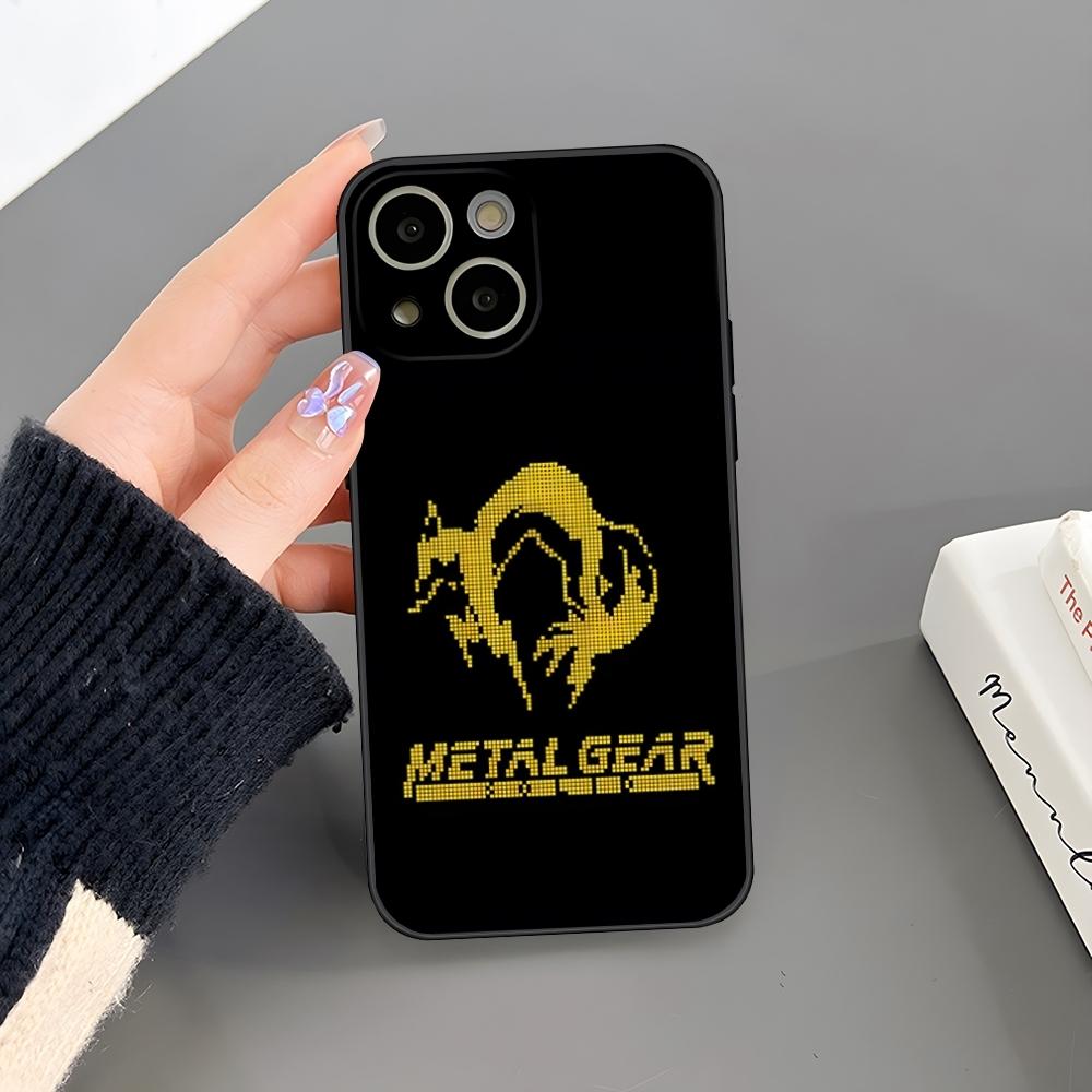 Metal Gear Solid Phone Case For iPhone 18 16 Plus 15 14 Pro Max 13 Mini 11 12 Xr X Xs 6 7 8 SE Plus Back Cover