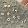 Mini Salty Croissant Earrings: Sweet, Cute, and Versatile Minimalist Design for Women