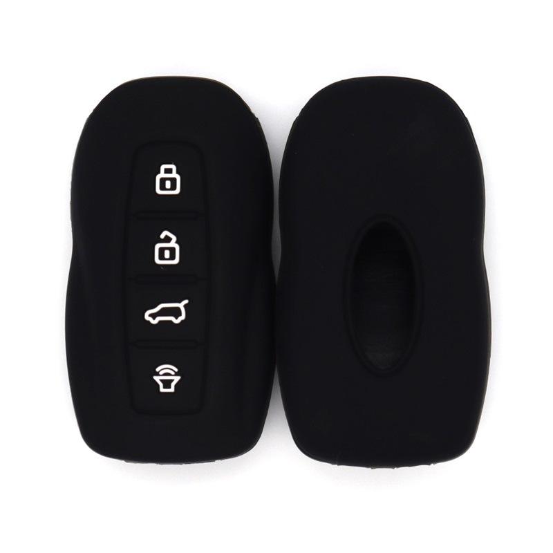 Suitable for Jiangling Ford Lingyu plus Lingrui smart 4-button car key shell cover multi-color spot