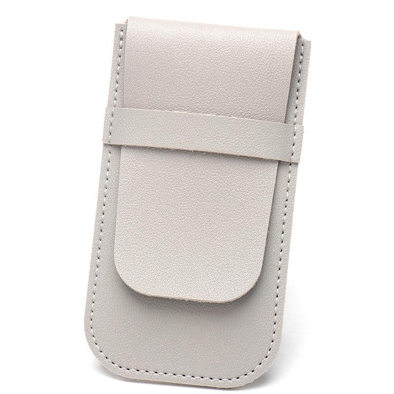 Portable Scratch-Resistant Leather Watch Storage Case