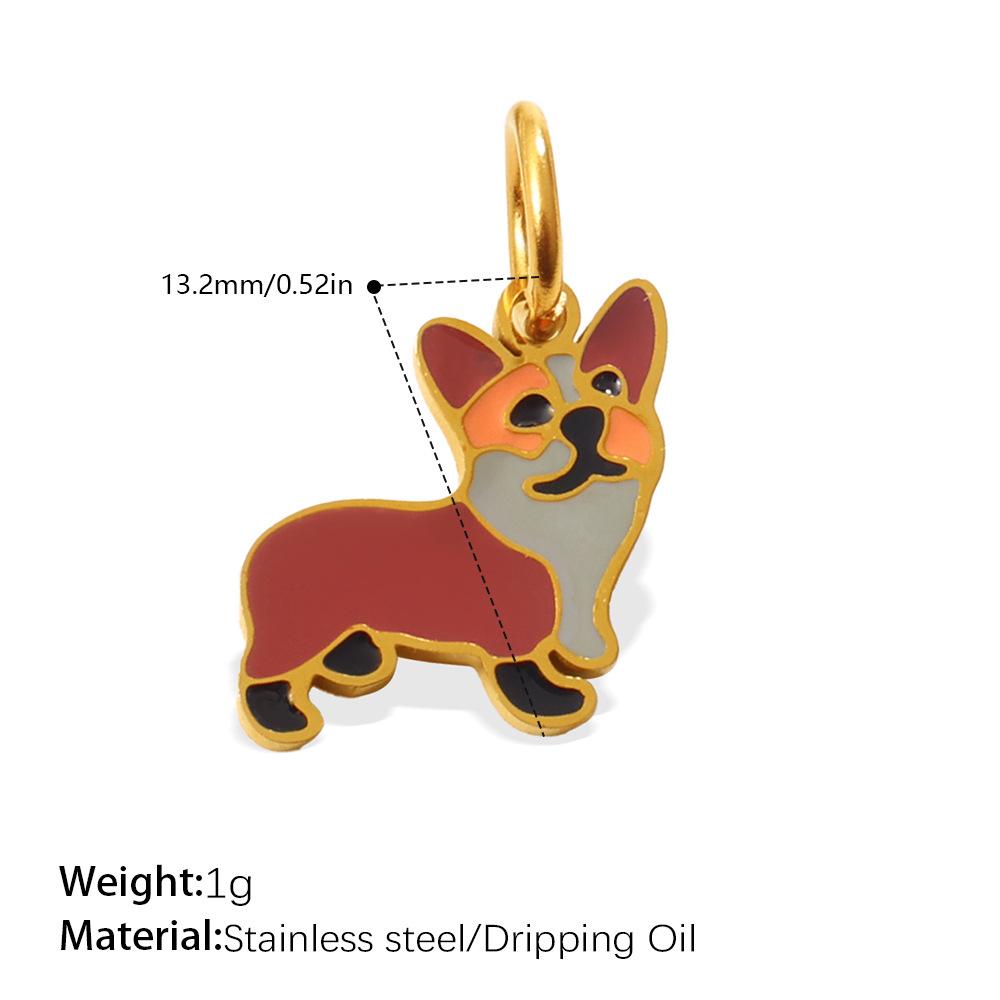 Yori Cute Animal Pendant Charms Adorable Cat Dog Paw Print Designs DIY Jewelry Accessories Making 2026 New