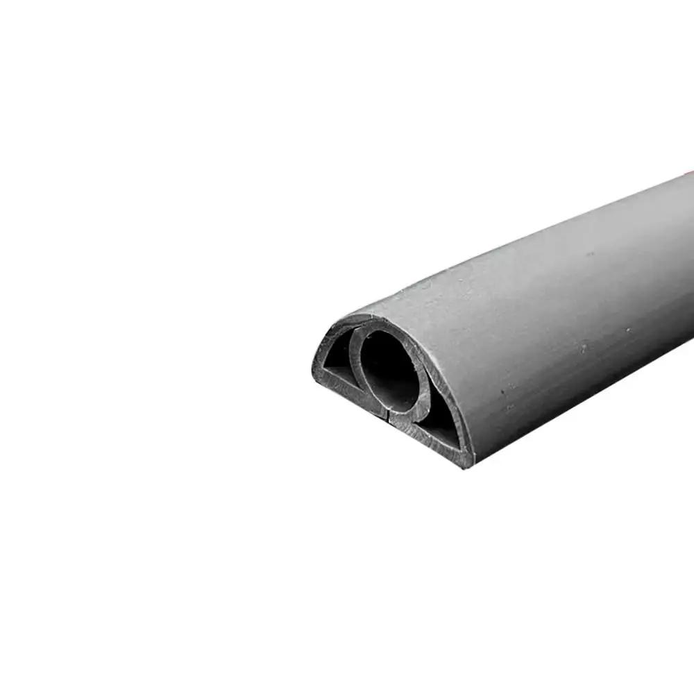 1pc  2m/78.74inch Floor Cord Cover Self-Adhesive Cord Protector Extension Wiring Duct Protector Electric Wire Slot Cable Conceal