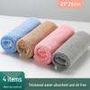 Absorbent & Lint-Free Kitchen Dishcloth: Non-Greasy Cleaning Towel for Glass & Tables