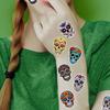 Skeleton Dead Tattoos  Day Festivities Topical Subject Party Venue Decoration