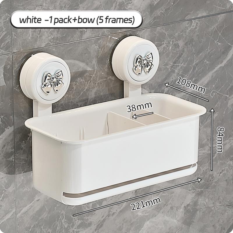 

Присоска для хранения в ванной комнате, ящик для хранения палочек для еды на кухне, настенный, неперфорированный, для хранения в доме M