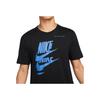 Nike Creative Print Short Sleeve T-Shirt Men Tops Black DM6378-010