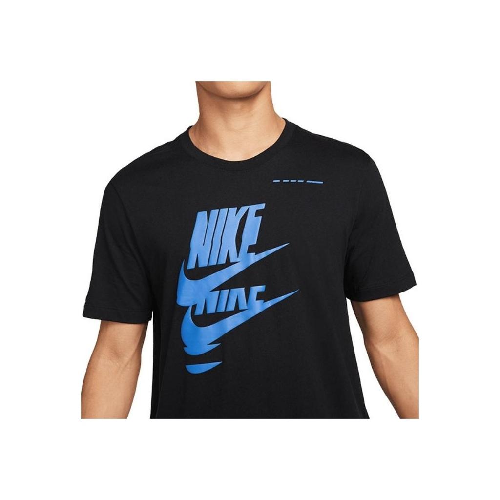 Nike Creative Print Short Sleeve T-Shirt Men Tops Black DM6378-010