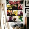 Slipknot Star Tapestry Bold Room Tapestry Fashion Print Wallmounted Work Of Art Atmospheric Background Cloth Christmas Gift
