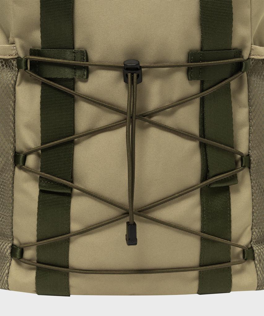 Kaneitei Nomad Two-Touch Drawstring Backpack (Beige)