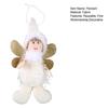 Weihnachtsengel-Puppe, hübscher Plüschhut, wiederverwendbar, Weihnachtsengel-Ornament, Weihnachtsparty-Mädchen-Ornament, Anhänger, Weihnachtsengel-Puppe