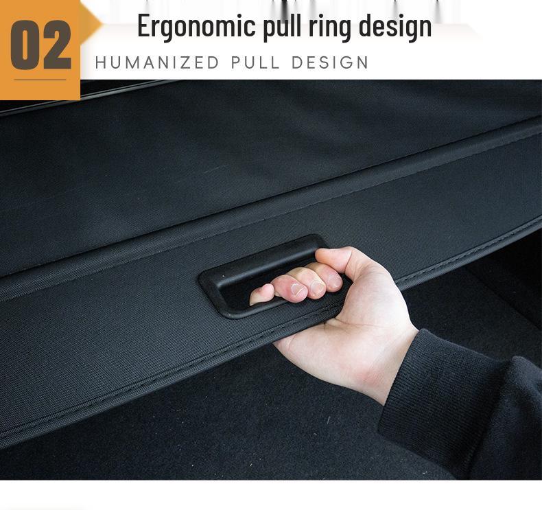 Isuzu MU-X (15-25 Models) Trunk Cargo Cover Privacy Divider