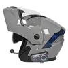 Double Visor Flip-up Motorcycle Helmet with Bluetooth & 3C Certification