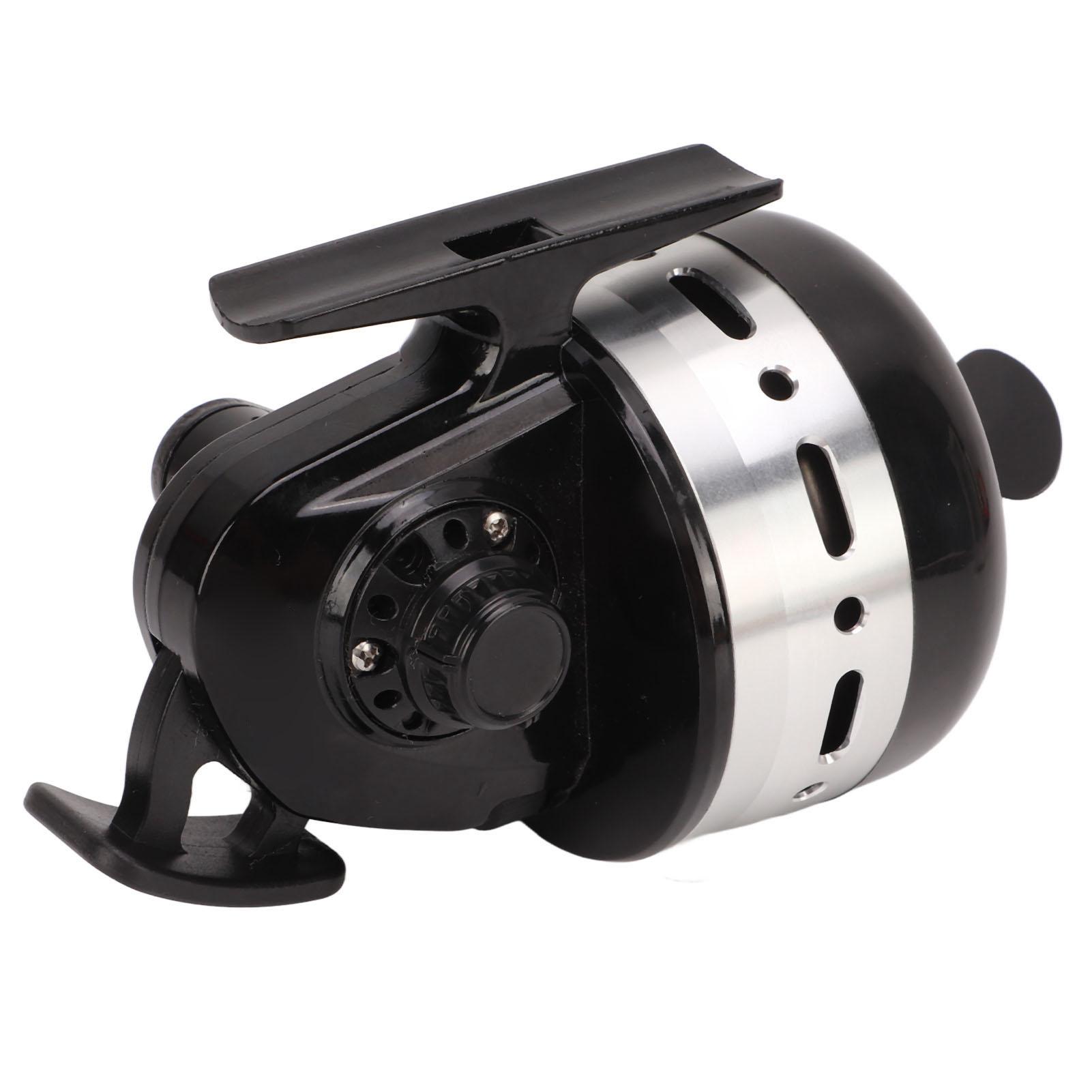 

Рибальська спінінгова котушка Метал з нержавіючої сталі Чорна 3.6:1 Передаточне число Мультиплікаторна рибальська котушка для прісної води та морської води