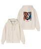 Ohpxgoodd Basura Fleece Zip-Up Hoodie
