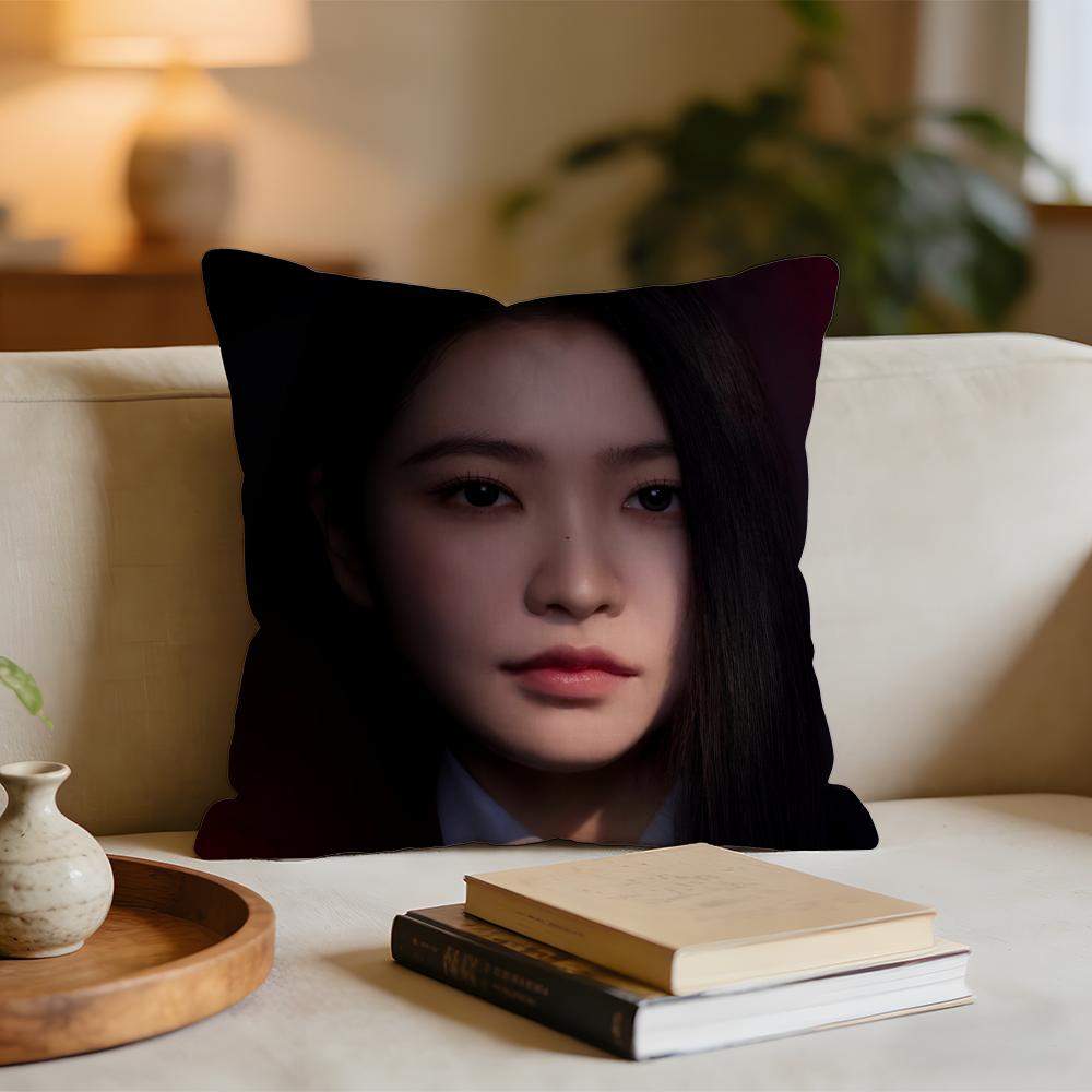 

Hot Korea TV BBitch X Rich Cushion Cover Short plush pillowcase for bed sofa carwashable 30x30cm