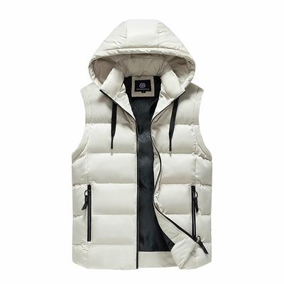 New Spring and Autumn Men's Thickened Cotton Horse Clip Korean Version Hooded Fashionable, Versatile, Loose and Comfortable