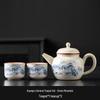 Chaxun Ru Kiln Ceramic Kung Fu Tea Set