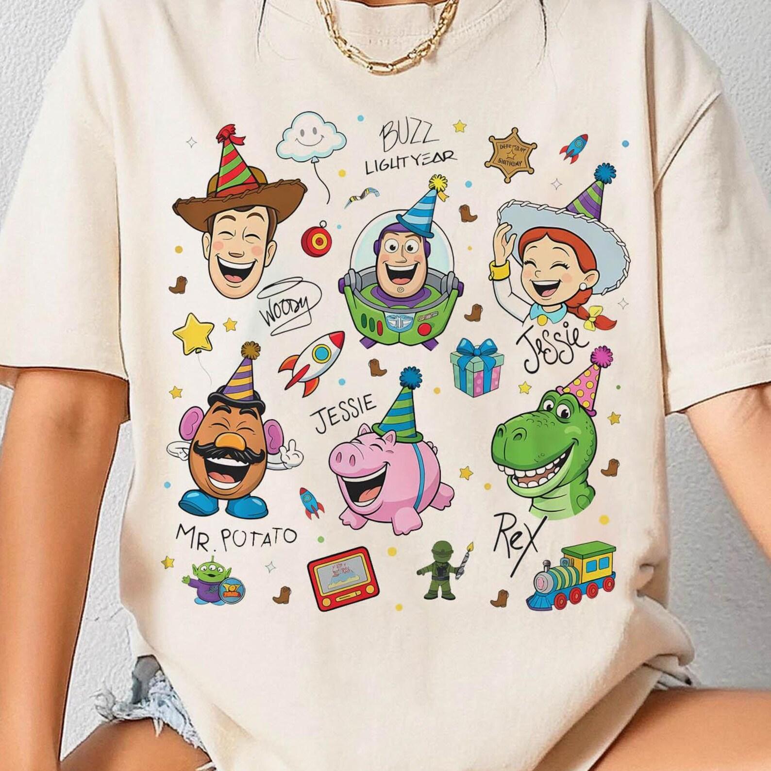 Toy Story Birthday Shirt, Buzz Woody Tee, Disneyland Family Matching Trip Outfit, Birthday Present Gift S