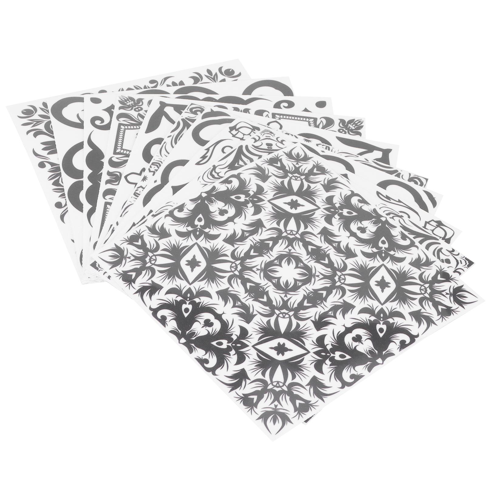

10PCS Self Adhesive Tile Stickers DIY Waterproof Oil Proof Wall Sticker for Kitchen Decor
