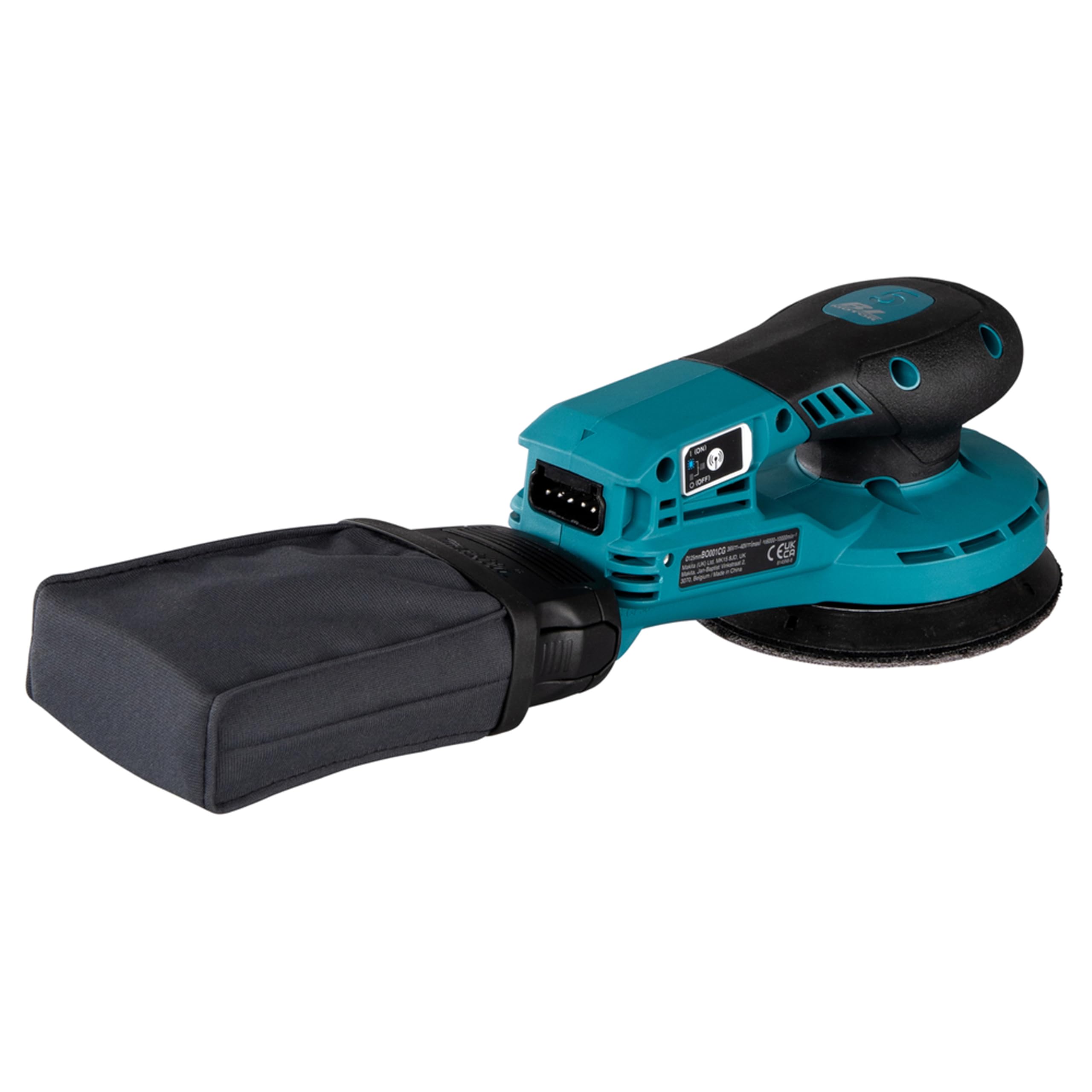 

Makita BO001CGZ 40V Max XGT 125mm Brushless Random Orbit Sander and charger not included Li-ion синій