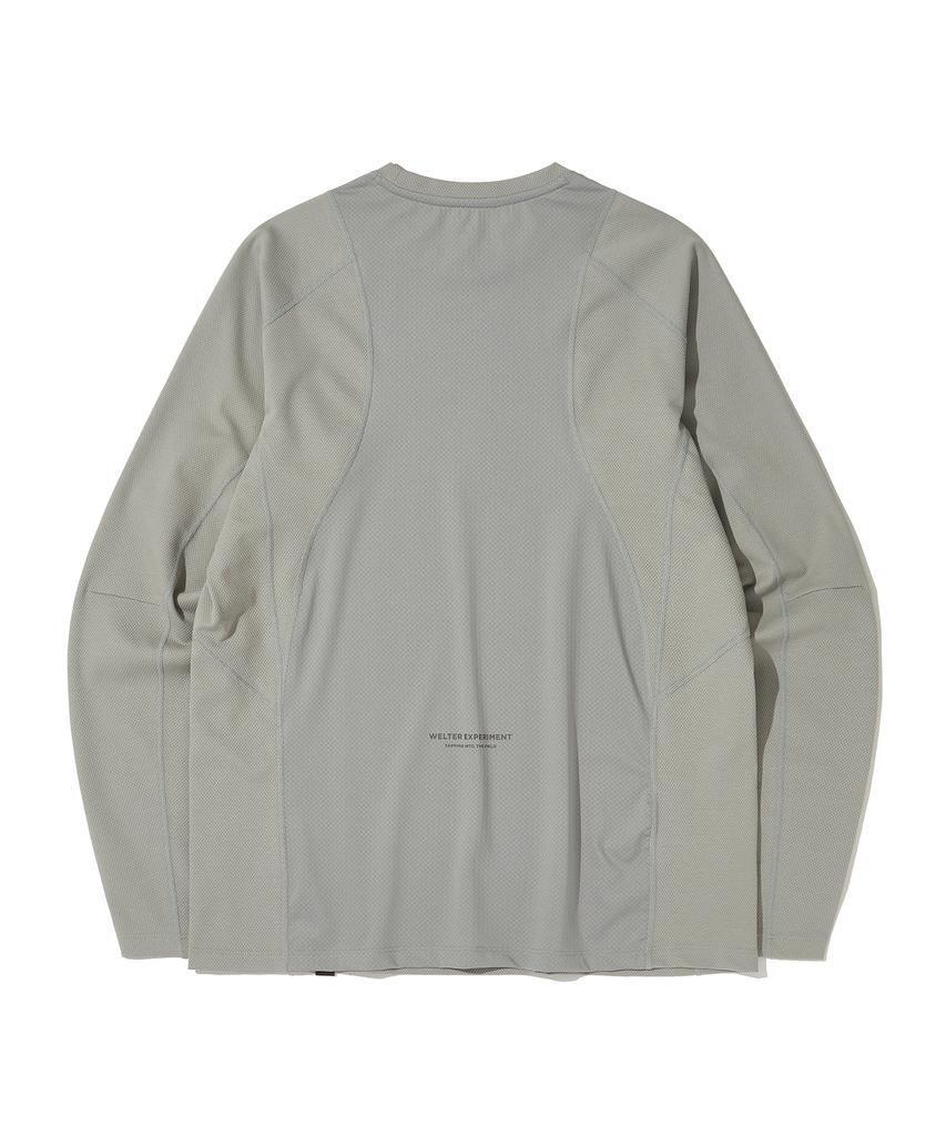 WELTER EXPERIMENT Anemos Long Sleeve T-Shirt Gray
