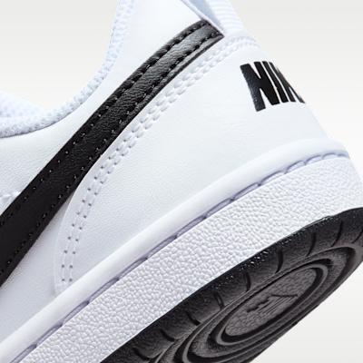 Nike Court Borough Low Recraft White Black (PS)
