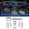 Car Interior Center Console Transparent TPU Protective Film Anti-scratch Film For Porsche Cayenne 2024 SUV Coupe 3.0T 4.0T
