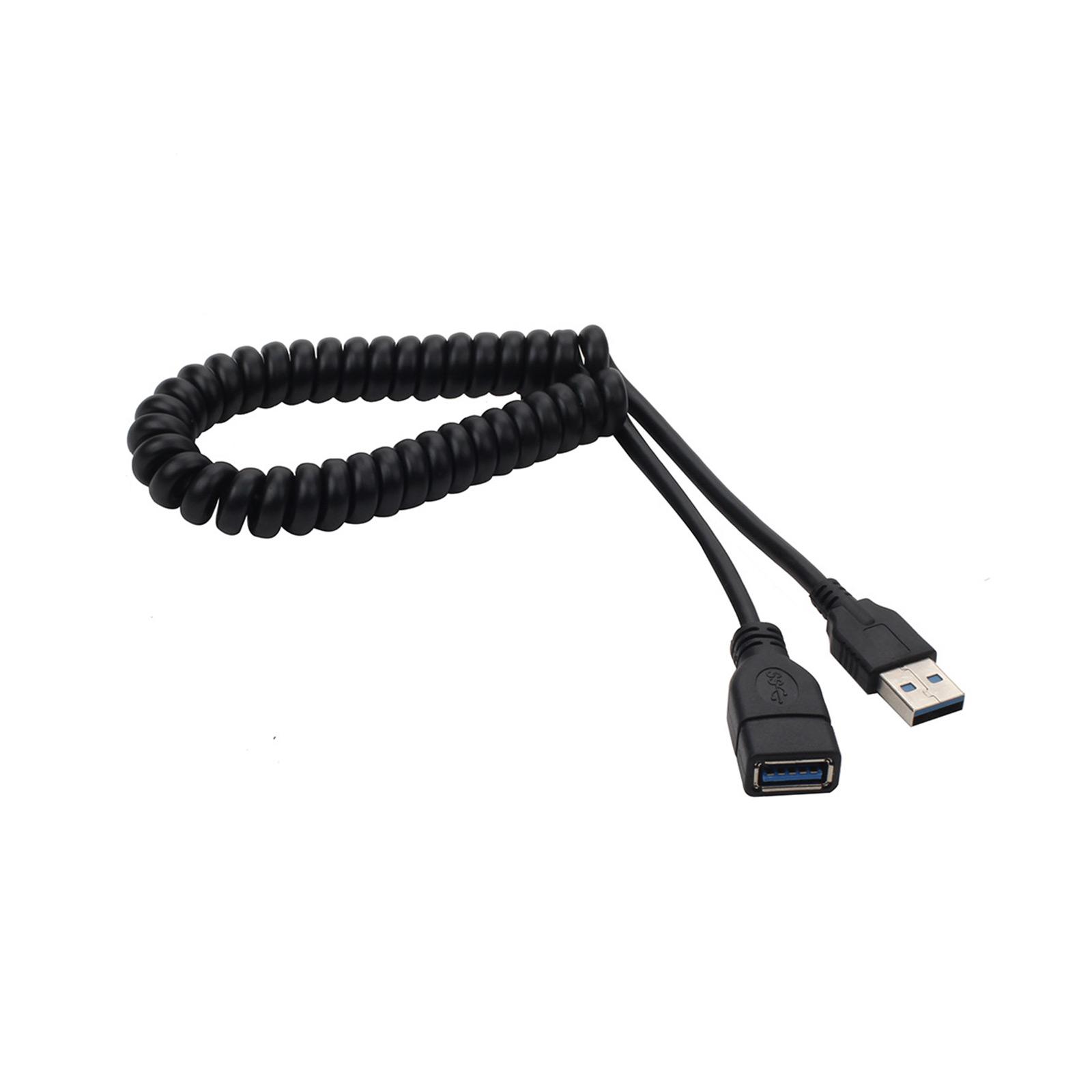 

Кабель-удлинитель Spirals USB 3.0, штекер-гнездо, поддержка передачи данных и зарядки 1