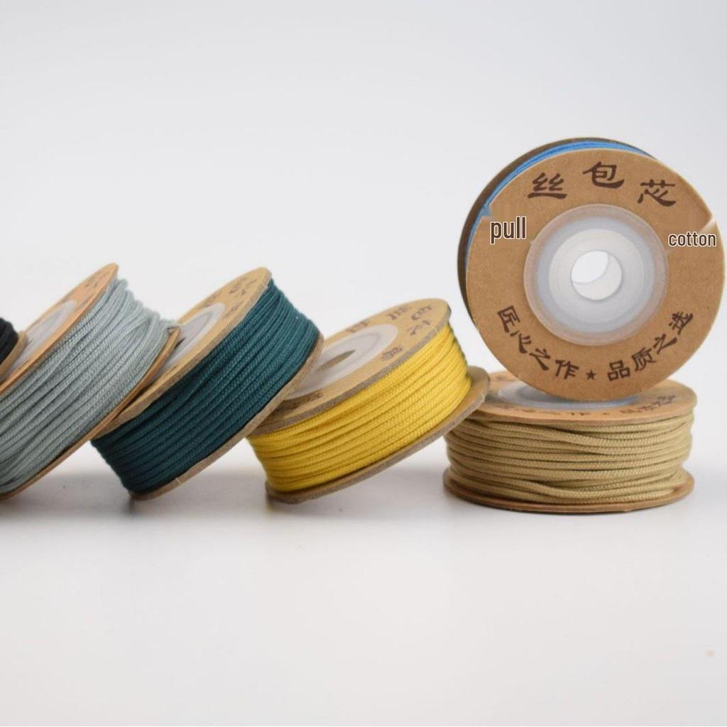 Fire-Baked Cotton Cord - Wear-Resistant Braiding & Bead Stringing Thread