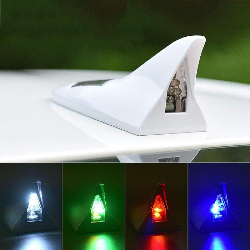 Shark Spin Light Truck Roof Light Shark Fin Design Warning Light 13.2*6.5*6cm Car Radio