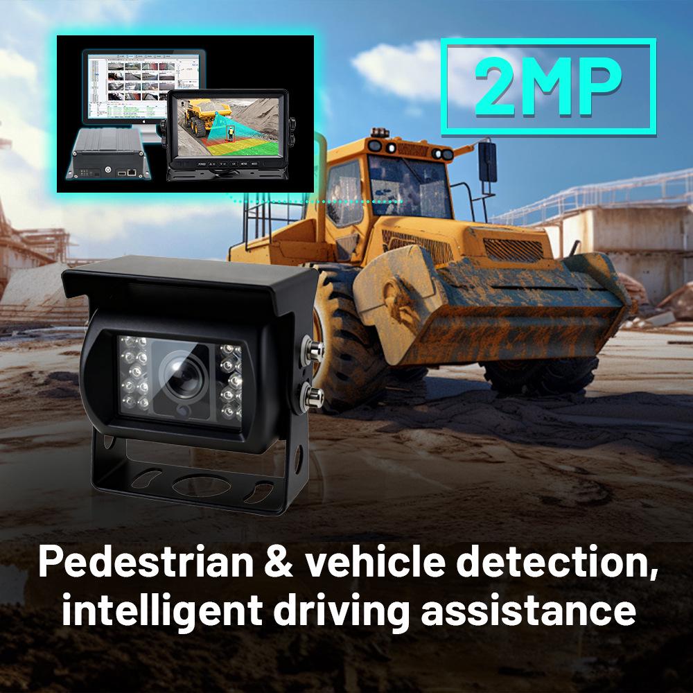 AI Blind Spot Monitoring IP68 Waterproof Camera for Trucks and Vans