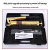 Gold-Plated Heavy-Duty Manual Grease Gun with Double Pressure Lever