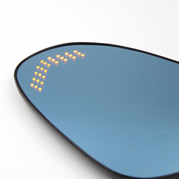 Toyota Camry 2016 Blue Anti-Dazzle Turn Signal Heated Defogging Rearview Mirror Lens