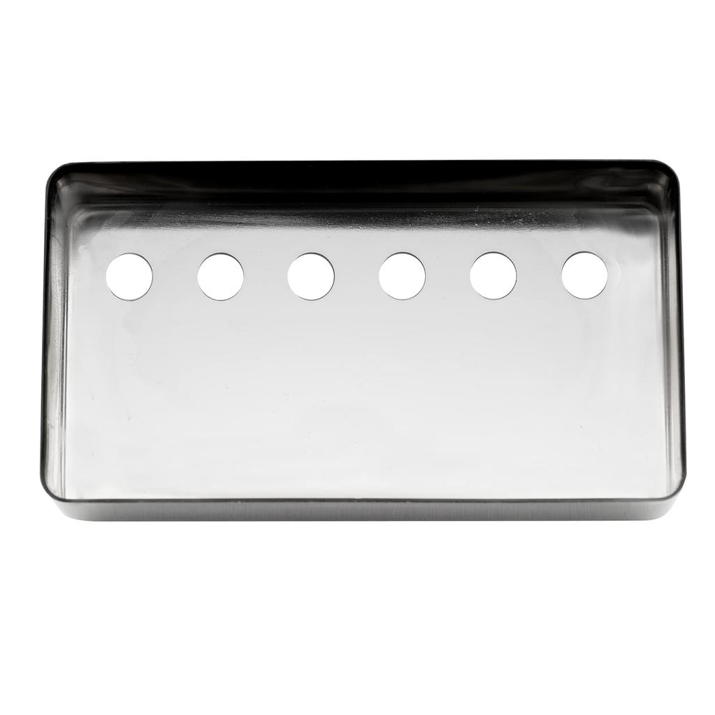 Musiclily Pro Pokrowce na przetworniki Humbucker, Rozstaw 10 mm, Stop niklowo-srebrny, do importowanych gitar elektrycznych, Czarne