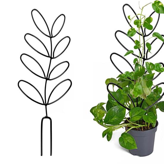 Plant Trellis for Climbing Plants Rustproof Garden Planter Trellis Decorative Plant Support Trellis for Potted Plants Monstera Ivy Pothos Flower Vine