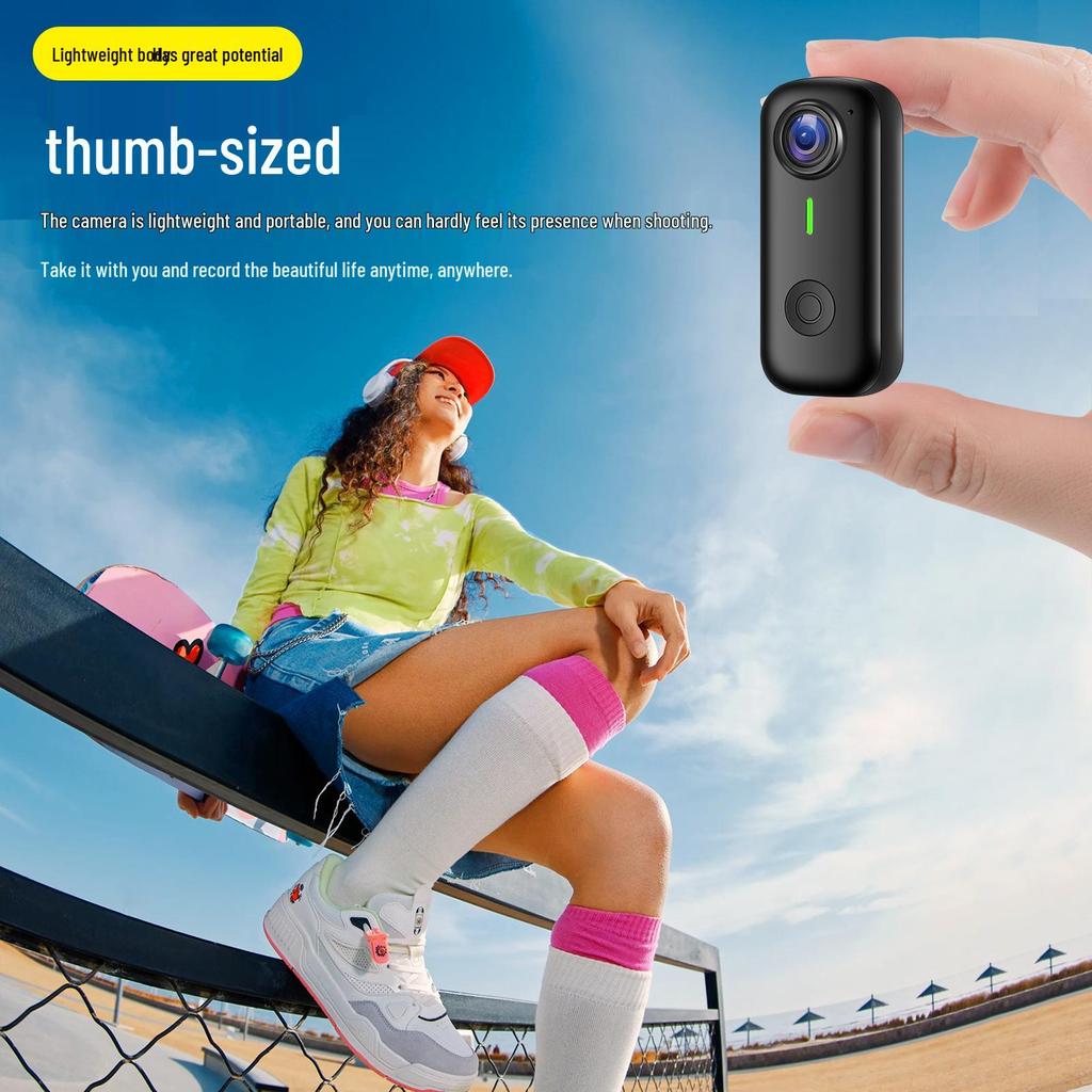 Cross 2.7K HD Cycling Recorder: Magnetic Mount Camera for Sports and Campus Use