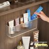 Wall-Mounted Jewelry Rack: Mirror Cabinet Door with Necklace, Bracelet, and Earring Hooks