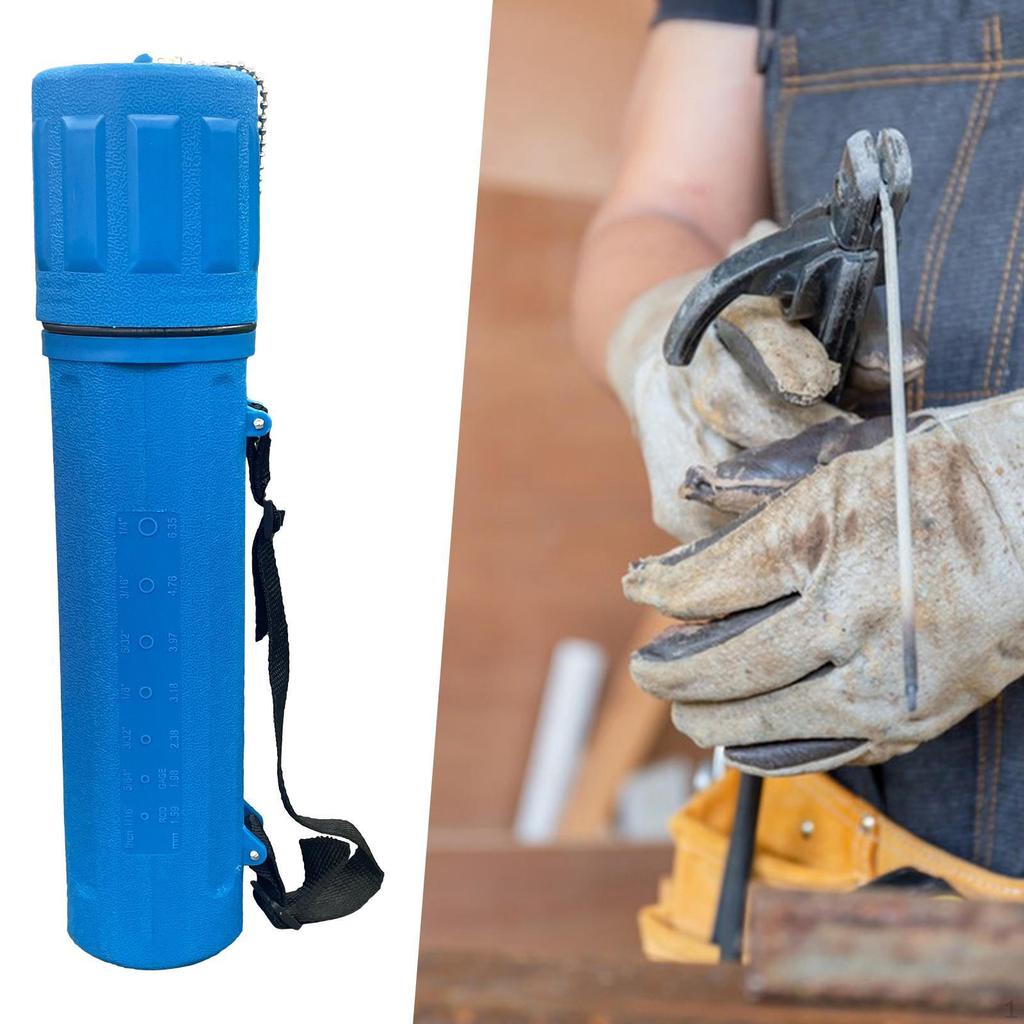 Welding Rod Holder Electrode Storage Tube Container Case with Strap Equipment Airproof