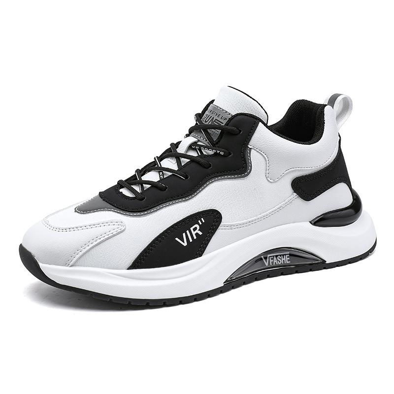 Herbst und Winter Neue Daddy Schuhe Herren Leder Sport Freizeitschuhe Weiche Sohle Modetrend Atmungsaktive Herrenschuhe