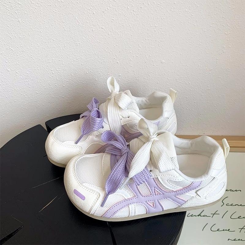 Casual sports board shoes women's new summer breathable mesh thin soft sole not tired feet white shoes