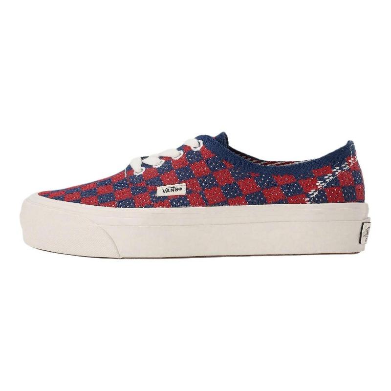 Vans Premium Authentic 44 EK Classic Summer Snug Fit Unisex Skate Shoes Red Blue VN000EJCRDB 46