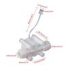 Liquid Water Flow Sensor Counter 1/4'' Quick Plug Plastics Turbine Flowmeter