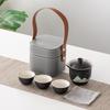 Portable Ceramic Travel Tea Set
