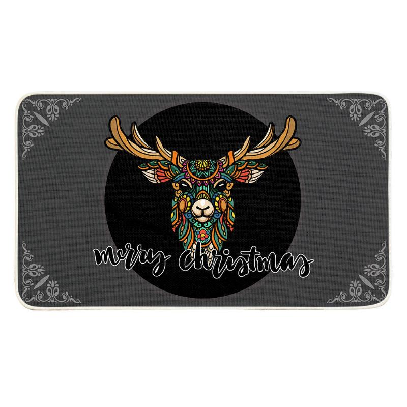 Cross Border Linen Floor Mat, Door Mat, Kitchen Carpet, Bedroom Non-slip Rubber, Household Floor Mat, Bathroom Mat, Outdoor Floor Mat