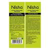 Nisha Natural Henna Powder Hair Color Natural Black Herbal Conditioning Dye For Soft Shiny Hair Men Women 25g X  Pack OF 12