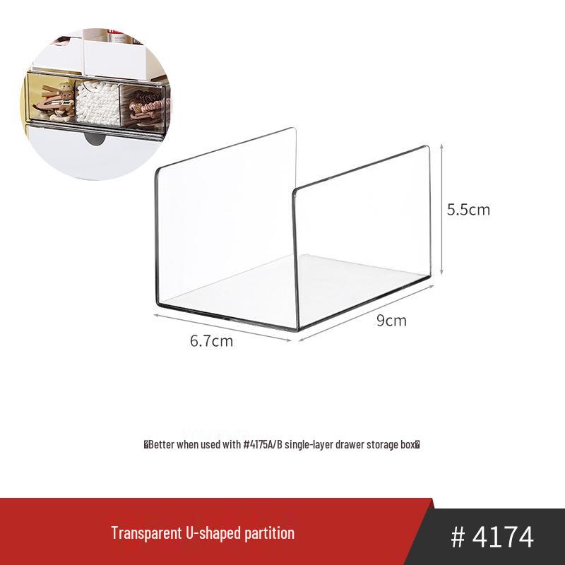 Narrow Acrylic Mirror Cabinet & Lipstick Jewelry Organizer with Tiered Shelves