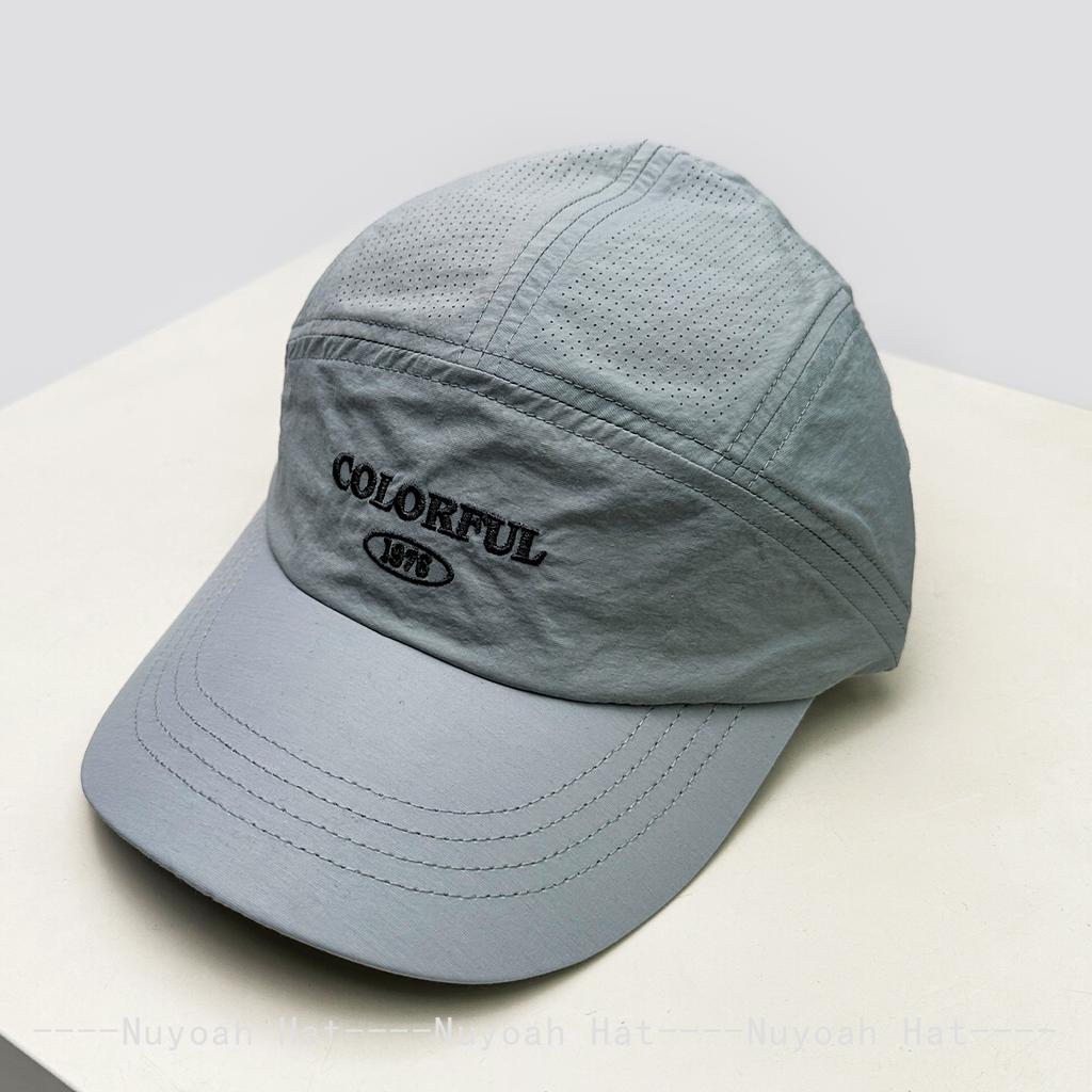 Quick-dry Korean Embroidered Letters Baseball Hats Sunshade New Men Women Mesh Breathable Versatile Peaked Caps Fashion Camping